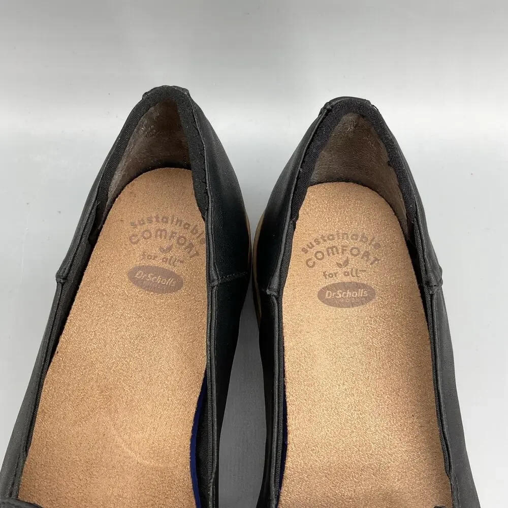 NEW Dr. Scholl’s Women’s Jetset Round Toe Loafers Black Size 7.5M